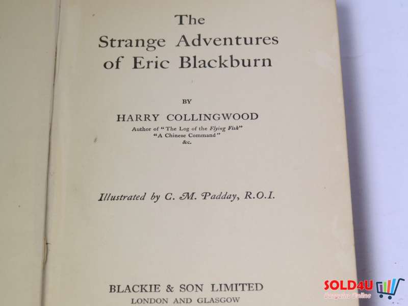 The Strange Adventures of Eric BlackBurn - Harry Collingwood
