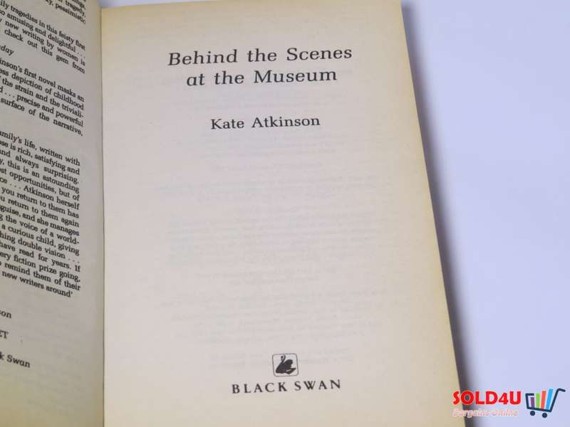 Behind the Scenes at the Museum - The Whitbread book of the year - Kate Atkinson