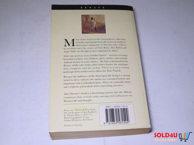 Africa - Myths and Legends  - Alice Werner