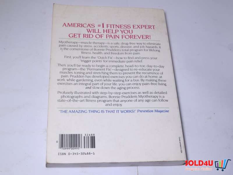 Myotherapy Bonnie Prudden`s Complete guide to Pain-Free Living - Bonnie Prudden