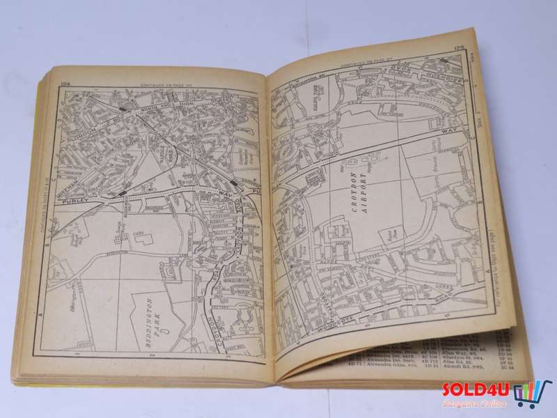 Geographer`s A to Z Clear and up to date - Atlas of London and Suburbs with house numbers