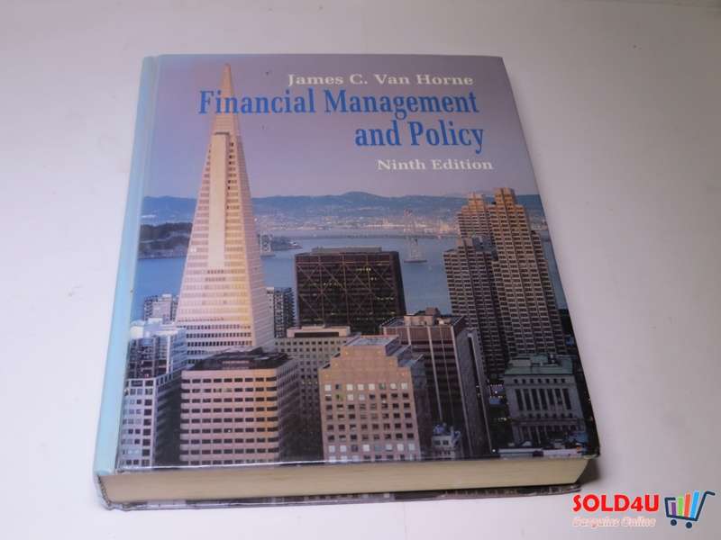 Financial Management and Policy - Ninth Edition - James C. Van Horne