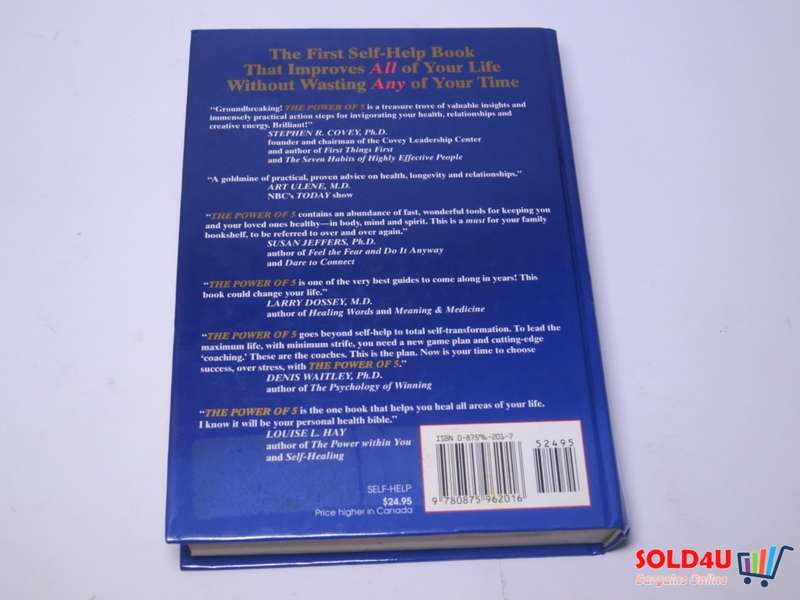 The Power of 5: Hundreds of 5-Second to 5-Minute Scientific Shortcuts to Ignite Your Energy