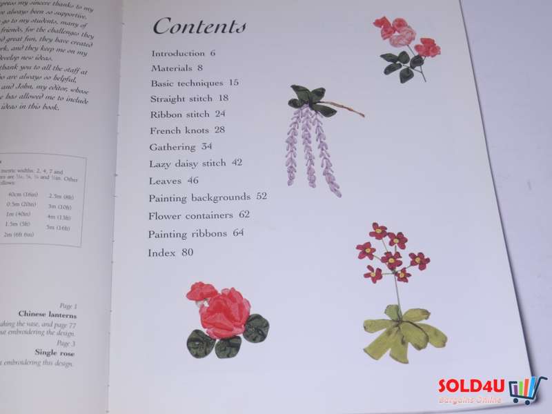 Silk Ribbon Embroidery - Designs & Techniques - Ann Cox