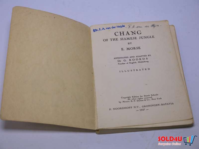 Chang of the Siamese Jungle - E.Morse