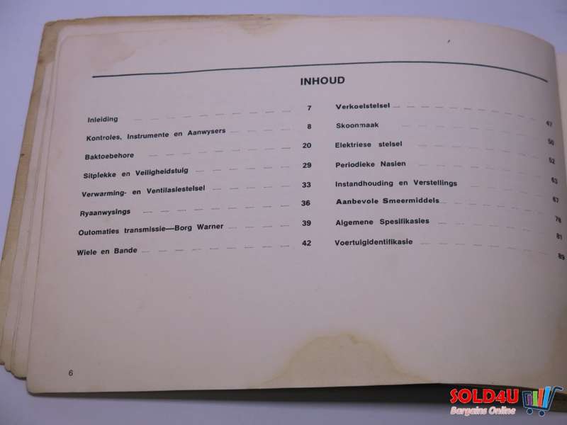 Rover 3500 & 2600 - Owners Handbook - 1981