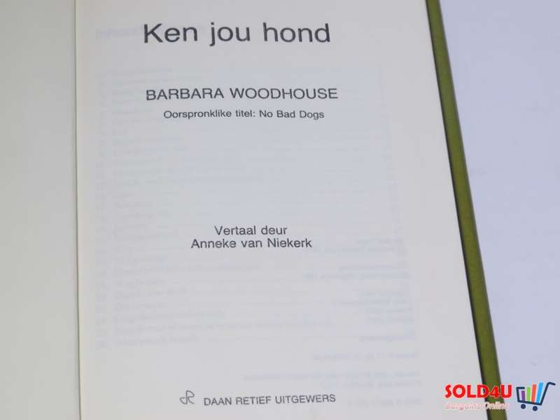 Ken Jou Hond - Barbara Woodhouse