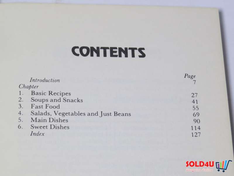 The Bean & Lentil CookBook - Colorful, Inexpensive and Highly Nutritious Pulse recipes - Pamela Dixo