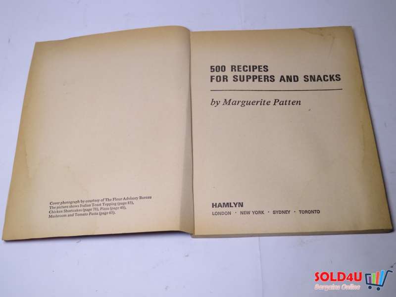 500 recipes for Suppers & Snacks - Marguerite Patten
