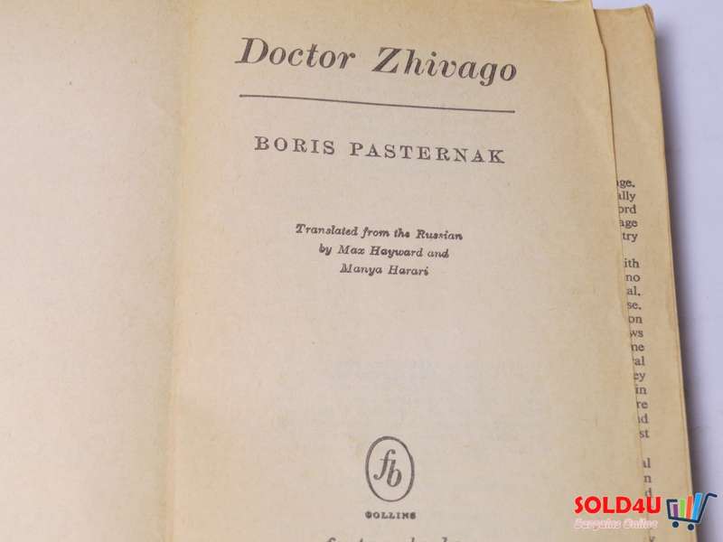 Doctor Zhivago by Boris Pasternak