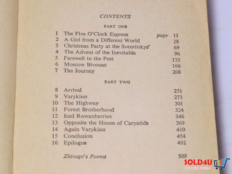 Doctor Zhivago by Boris Pasternak