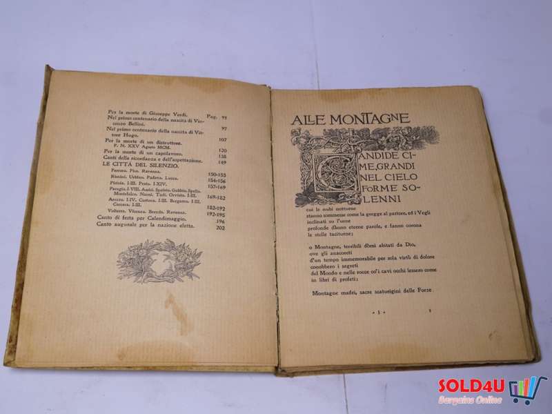 Delle Laudi libro secondo Elettra vol. 2 - Gabriele D'Annunzio