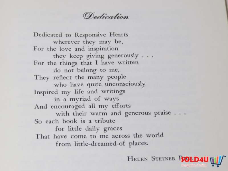 Just for You: A Special Collection of Inspirational Verses by  Helen Steiner Rice