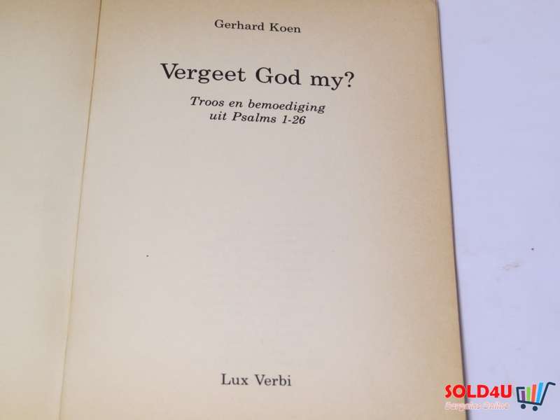Vergeet God My? - Gerhard Koen