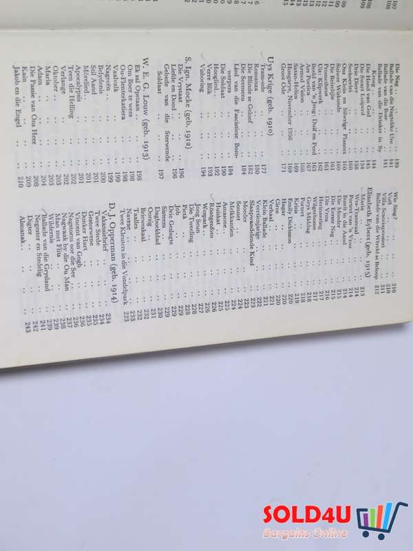 Groot Verseboek - D.J.Opperman