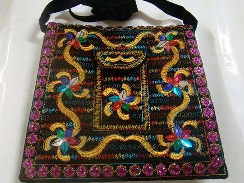 Embroided Ladies Hand bag - Imported