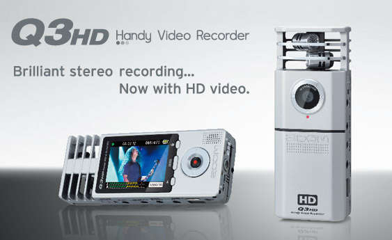Zoom Q3HD Camcorder - Free Shipping