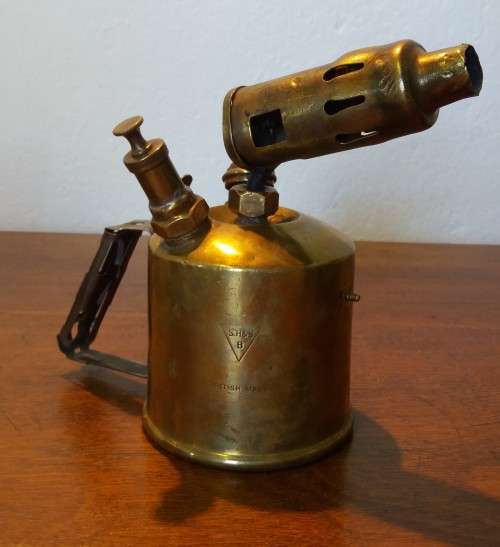 Vintage Brass Blow Torch Tool