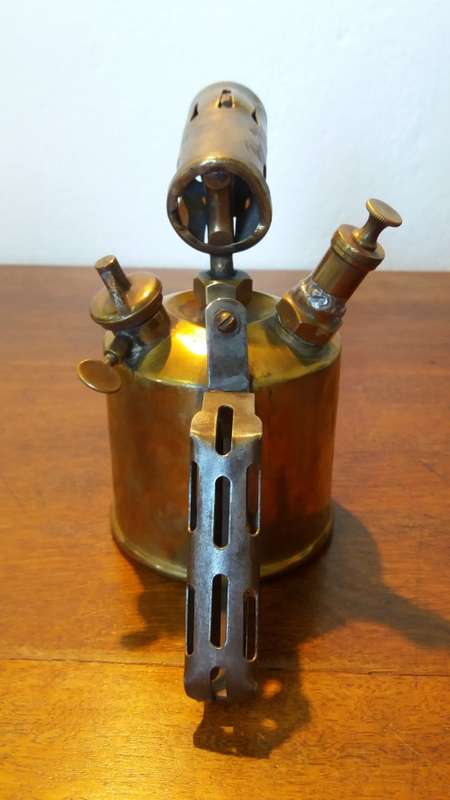 Vintage Brass Blow Torch Tool