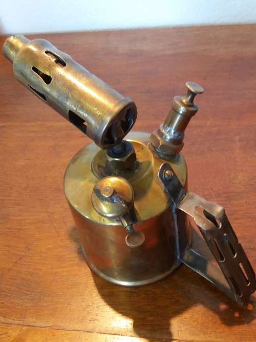 Vintage Brass Blow Torch Tool