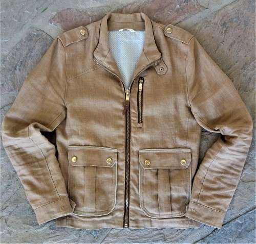 ZARA PREMIUM MENS LINEN JACKET- SIZE M- HARDLY WORN