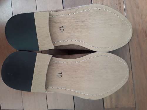 Brand new mens suede-like fabric chelsea boots size 10/11