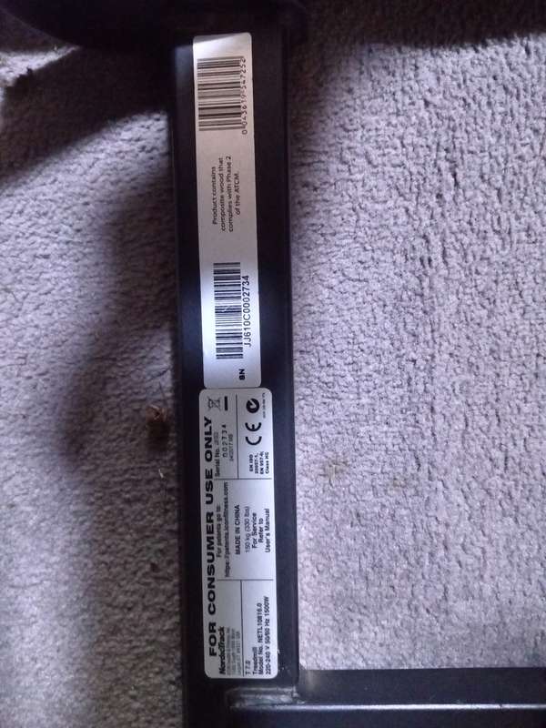 Nordic Track T7 Treadmill (see description please)