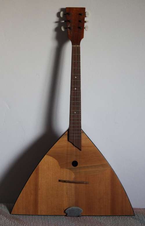 Vintage Soviet Balalaika (3-course, '6-string')