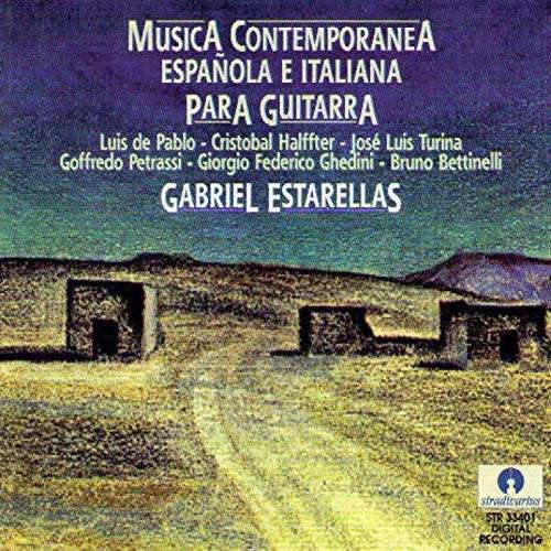 (CD) Contemporary Guitar Music from Spain and Italy - Gabriel Estarellas [classical guitar]