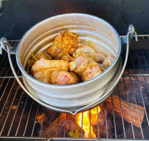 Aluminium Potjie Port ( Set of 5 pots)