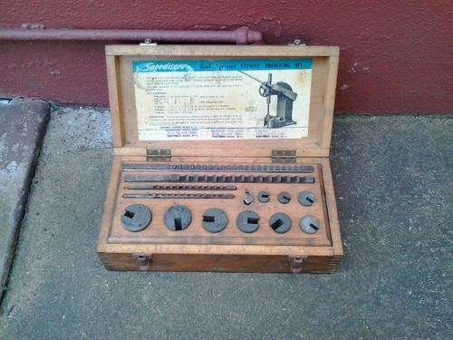 Vintage Keyway broaching set