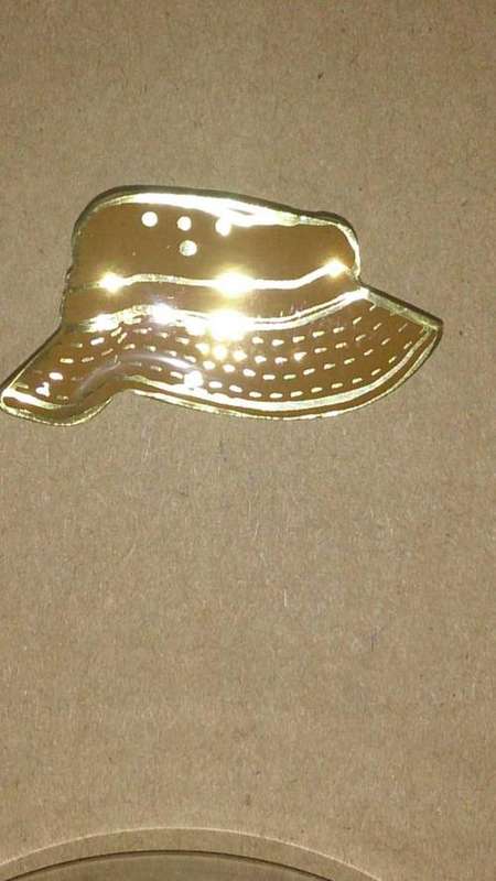 Bushhat metal pin