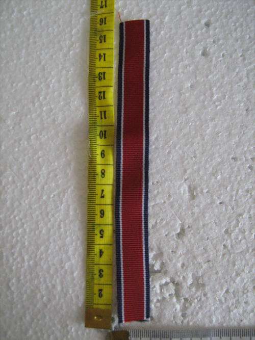 John Chard Miniature Medal Ribbon