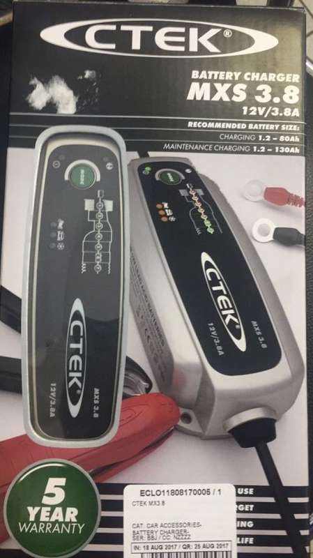CTEK MXS 3.8 Battery charger