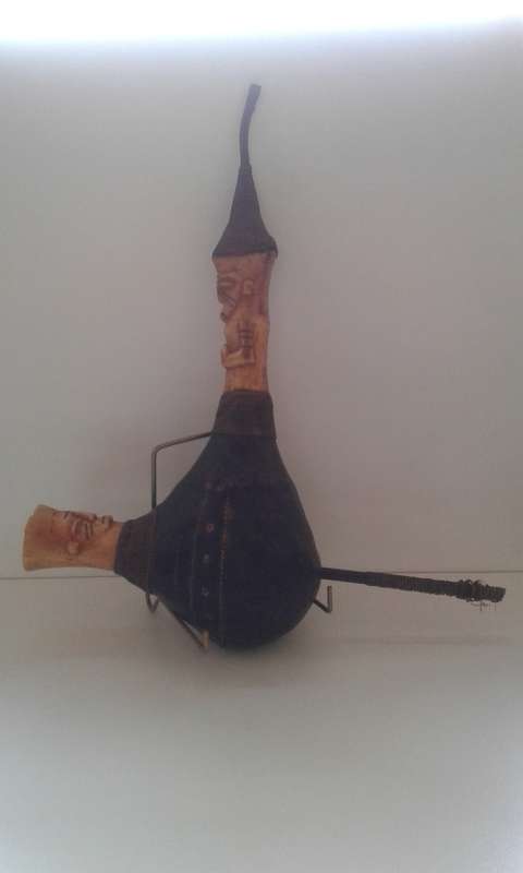 REDUCED TO HALF PRICE - RARE AFRICAN PEACE SMOKING PIPE -from SUEZYT