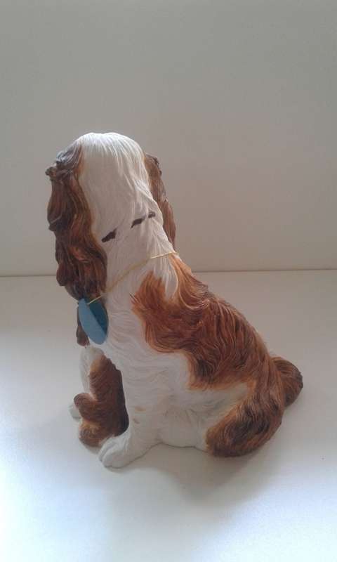 CAVALIER KING CHARLES SPANIEL WITH PUPPY - BROWN AND WHITE - from SUEZYT