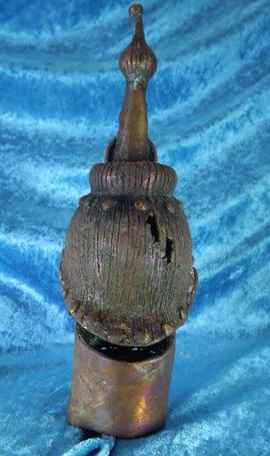 AFRICAN BENIN BRONZE HEAD from SUEZYT