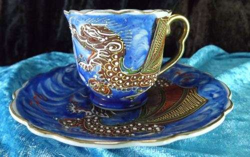 JAPANESE MORIAGE DRAGONWARE FULL TEA SERVICE - VINTAGE from SUEZYT