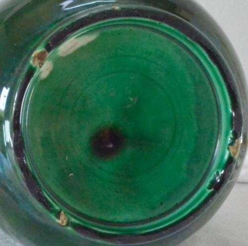 ART-DECO GREEN VASE  from SUEZYT