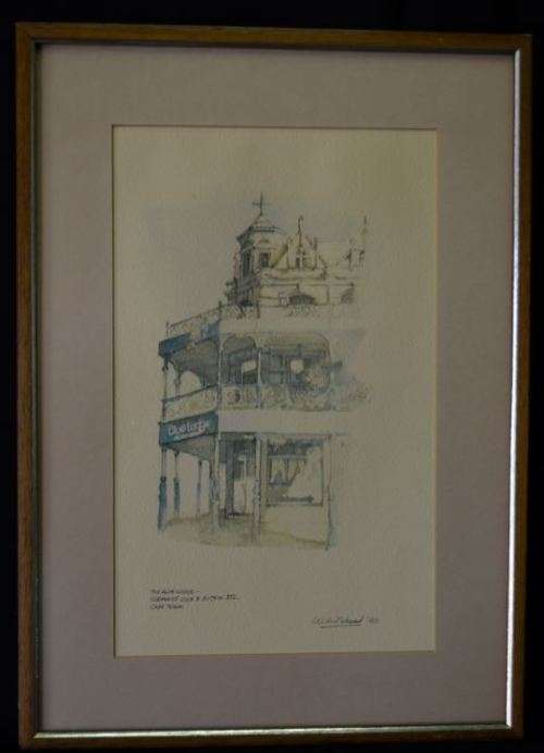 C WHITEHEAD 4 FRAMED PRINTS OF CAPE TOWN -  from SUEZYT