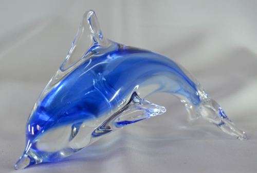 MURANO GLASS DOLPHIN  - from SUEZYT