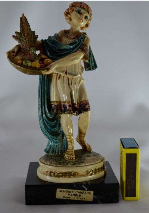 GREEK FIGURINE ON CARRARA MARBLE from SUEZYT