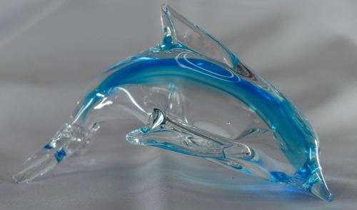 MURANO GLASS ART DOLPHIN from SUEZYT