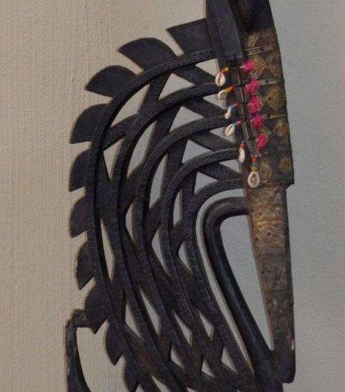 AFRICAN BAMBARA BAMANA CHIWARA ANTELOPE MALI TRIBAL HEADDRESS - from SUEZYT