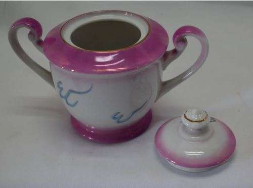 23 PIECE JAPANESE DRAGONWARE TEA SET - from SUEZYT