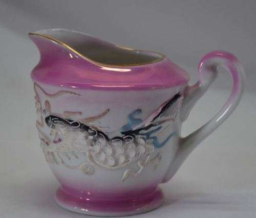 23 PIECE JAPANESE DRAGONWARE TEA SET - from SUEZYT
