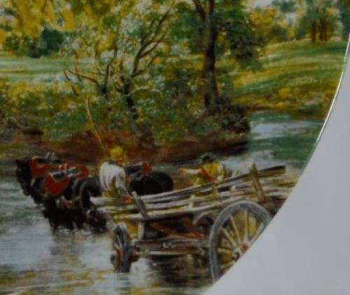 COLLECTOR'S PLATE THE HAY WAIN  - from SUEZYT