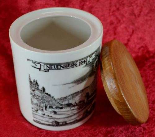 VINTAGE BAVARIAN STORAGE CANISTER - NUENBURG 1643 - from SUEZYT