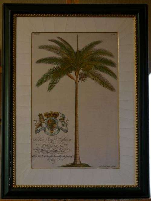 RESERVED FOR JCB2 -PRINT OF A PLATE DEDICATED TO HR HIGHNESS FREDERICK PRINCE OF WALES - from SUEZYT