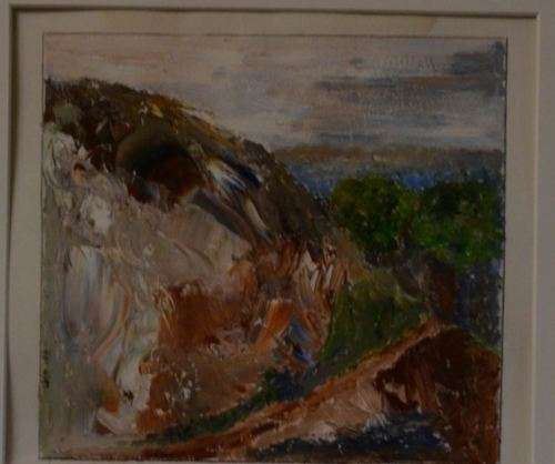 LANDSCAPE SIGNED OIL PAINTING - from SUEZYT